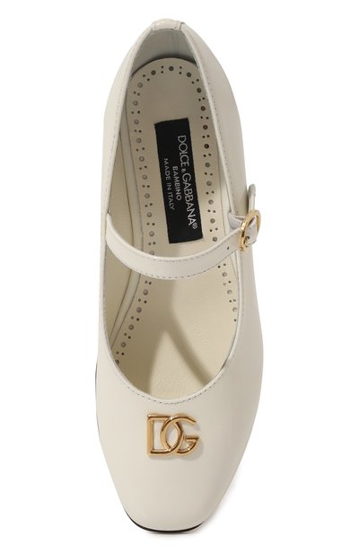 Кожаные туфли DOLCE & GABBANA, арт. D11034/A1328, фото 4