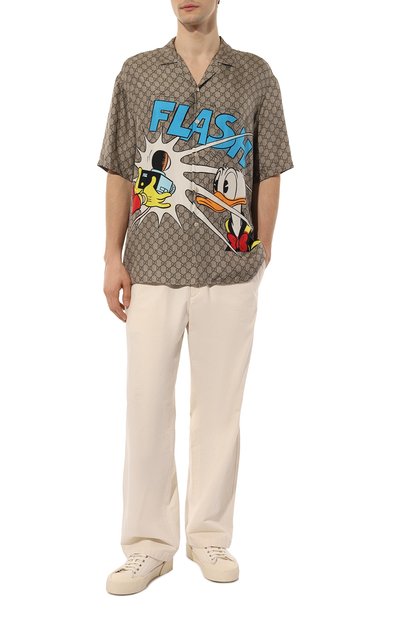 Шелковая рубашка disney x gucci GUCCI, арт. 646446 ZAGCN, фото 2