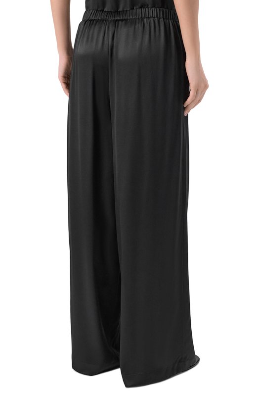 Шелковые брюки Carine Gilson SD0574-S Чёрный  SD0574-S Фото 4