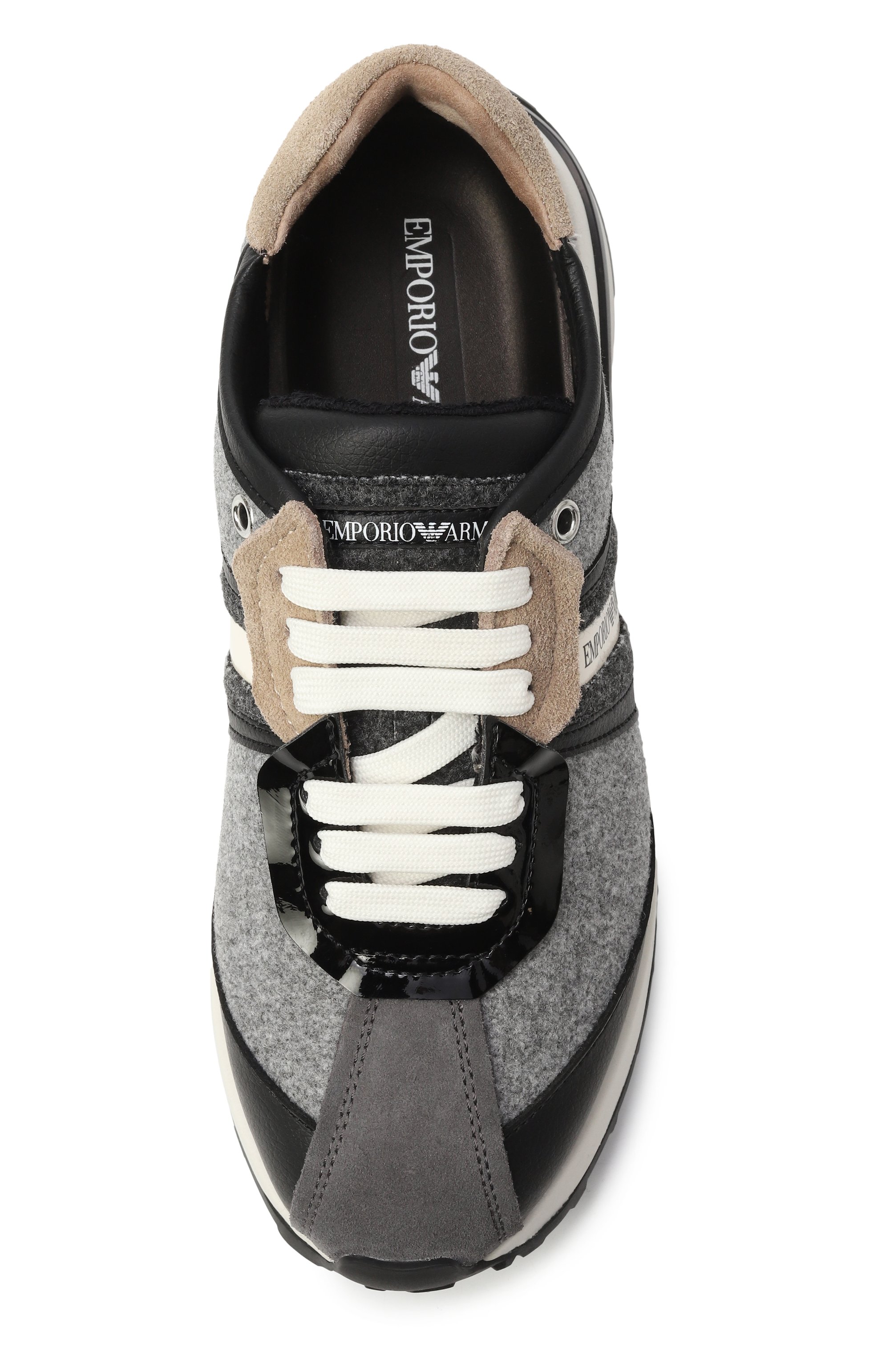 Комбинированные кроссовки EMPORIO ARMANI, арт. EW003060/AF19772, фото 6