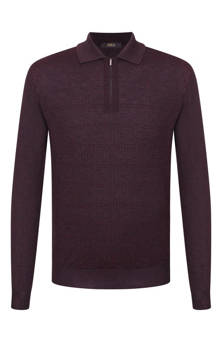 Мужская поло из кашемира и шелка ZILLI, арт. KZP001M0330VMSH00_001