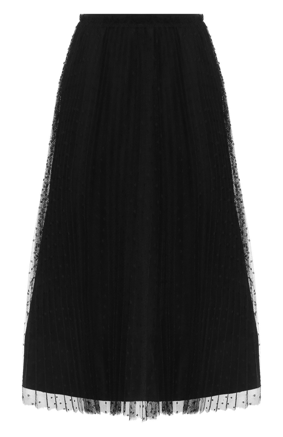 Юбка REDVALENTINO черного цвета по цене 76050 руб., арт. TR3RAC20/428, фото 1 Юбка REDVALENTINO, арт. TR3RAC20/428, фото 1