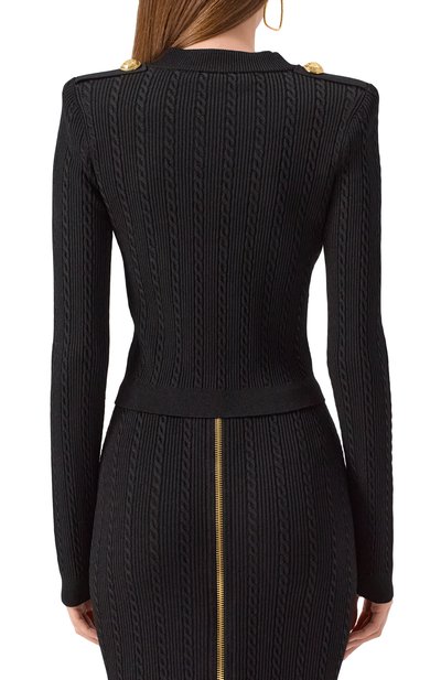 Кардиган из вискозы BALMAIN, арт. FF1KL245/KI50, фото 4