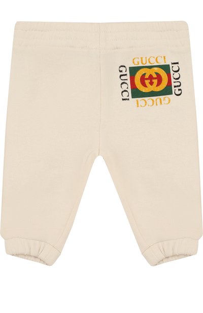 Хлопковые джоггеры с логотипом бренда GUCCI, арт. 509179/X3L00, фото 1