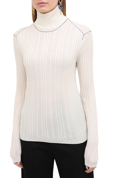 Водолазка из шерсти и шелка CHLOÉ, арт. CHC20WMP06520, фото 3