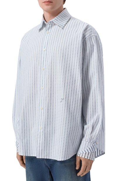 Хлопковая рубашка JACQUEMUS, арт. 26ESHM00572/AW00779, фото 3