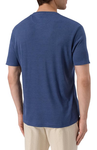 Футболка из хлопка и лиоцелла PAUL&SHARK, арт. 15311602/3XL-6XL, фото 4