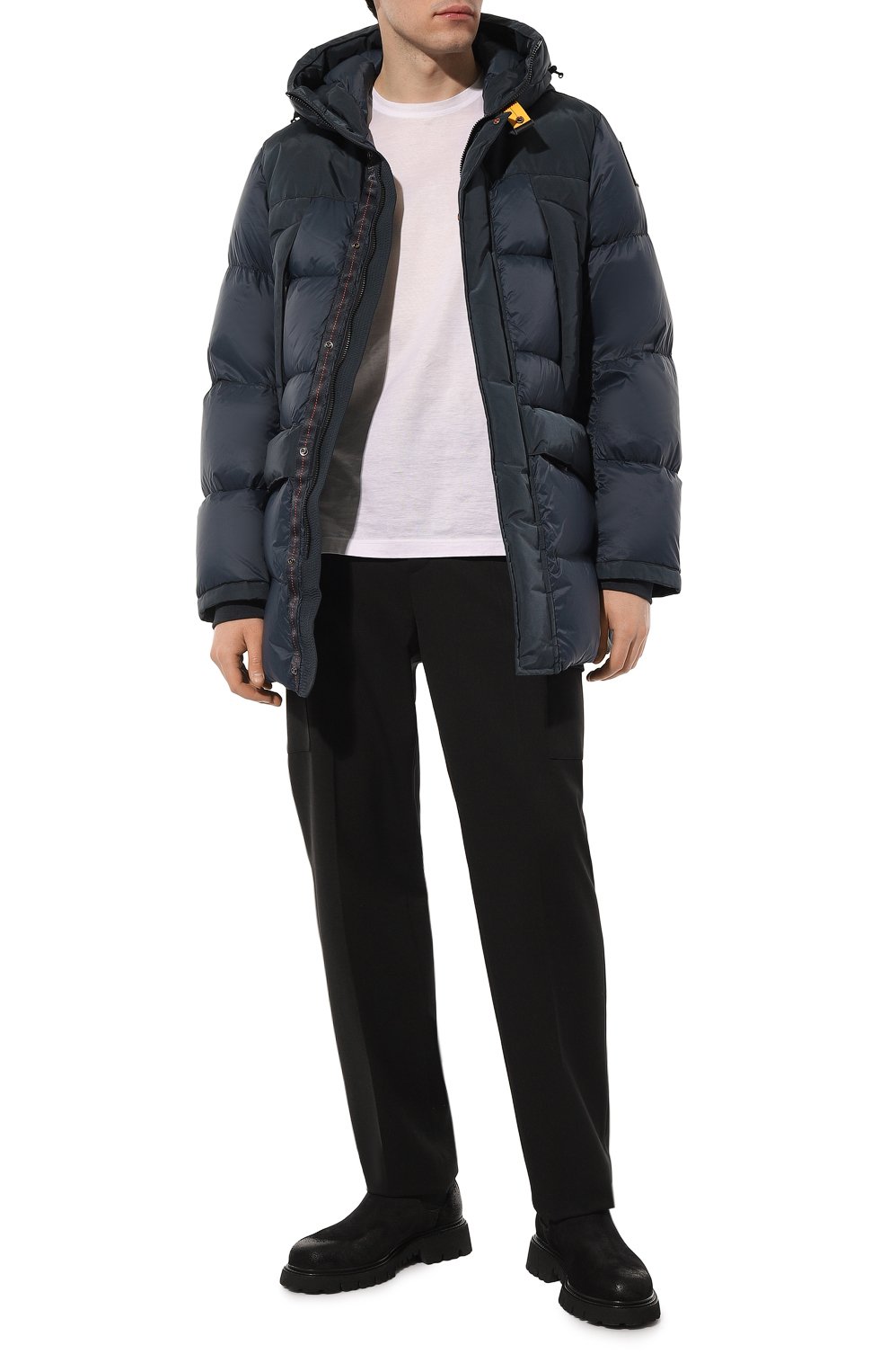 Пуховик PARAJUMPERS синего цвета по цене 127500 руб., арт. PMPUEN04, фото 2 Пуховик PARAJUMPERS, арт. PMPUEN04, фото 2