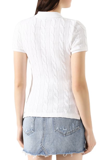Хлопковое поло POLO RALPH LAUREN, арт. 211792058, фото 4