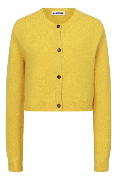 Женский кардиган из шерсти и кашемира JIL SANDER, арт. J02HP0068/J14856