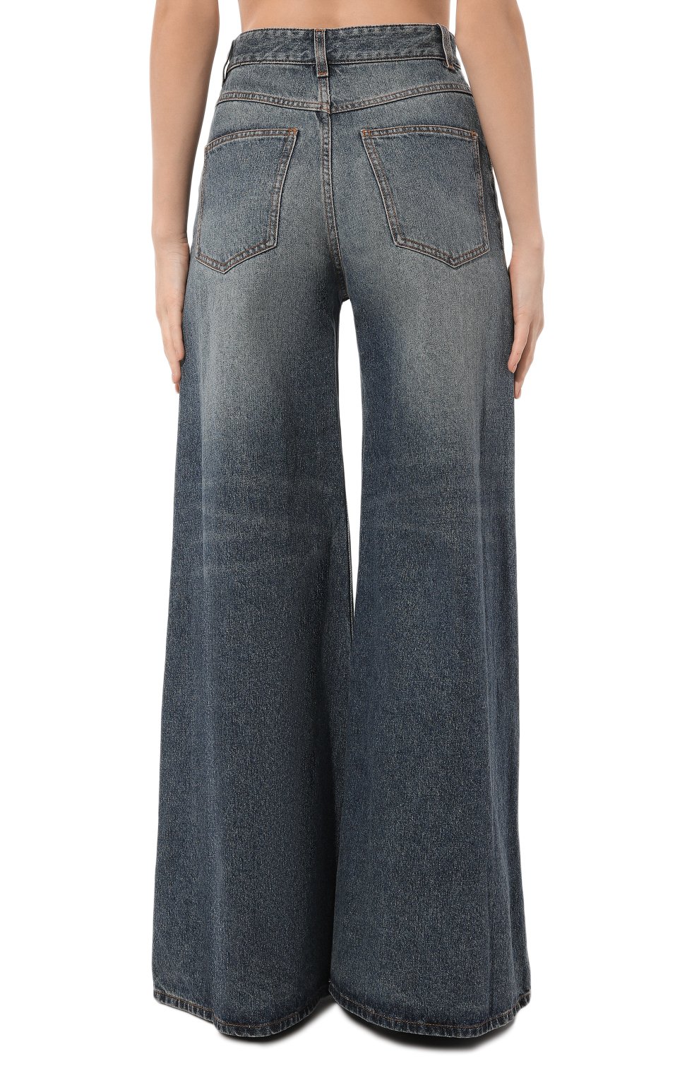 Джинсы CHLOÉ синего цвета по цене 145500 руб., арт. CHC23UDP22151, фото 4 Джинсы CHLOÉ, арт. CHC23UDP22151, фото 4
