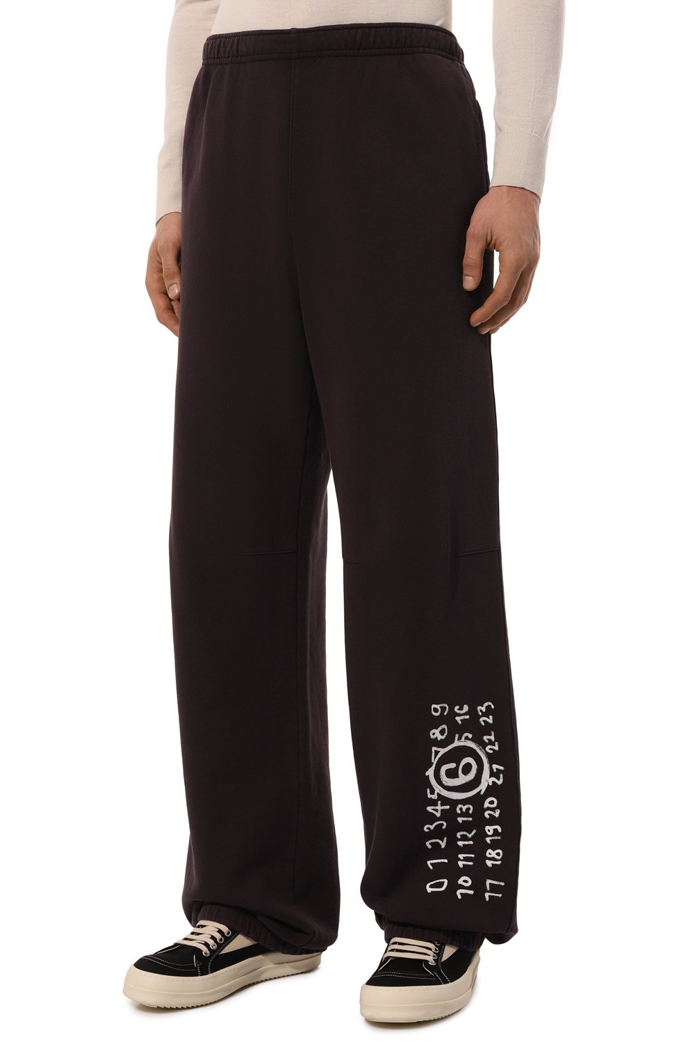 Хлопковые джоггеры MM6, арт. SH2KA0022/M25004, фото 3