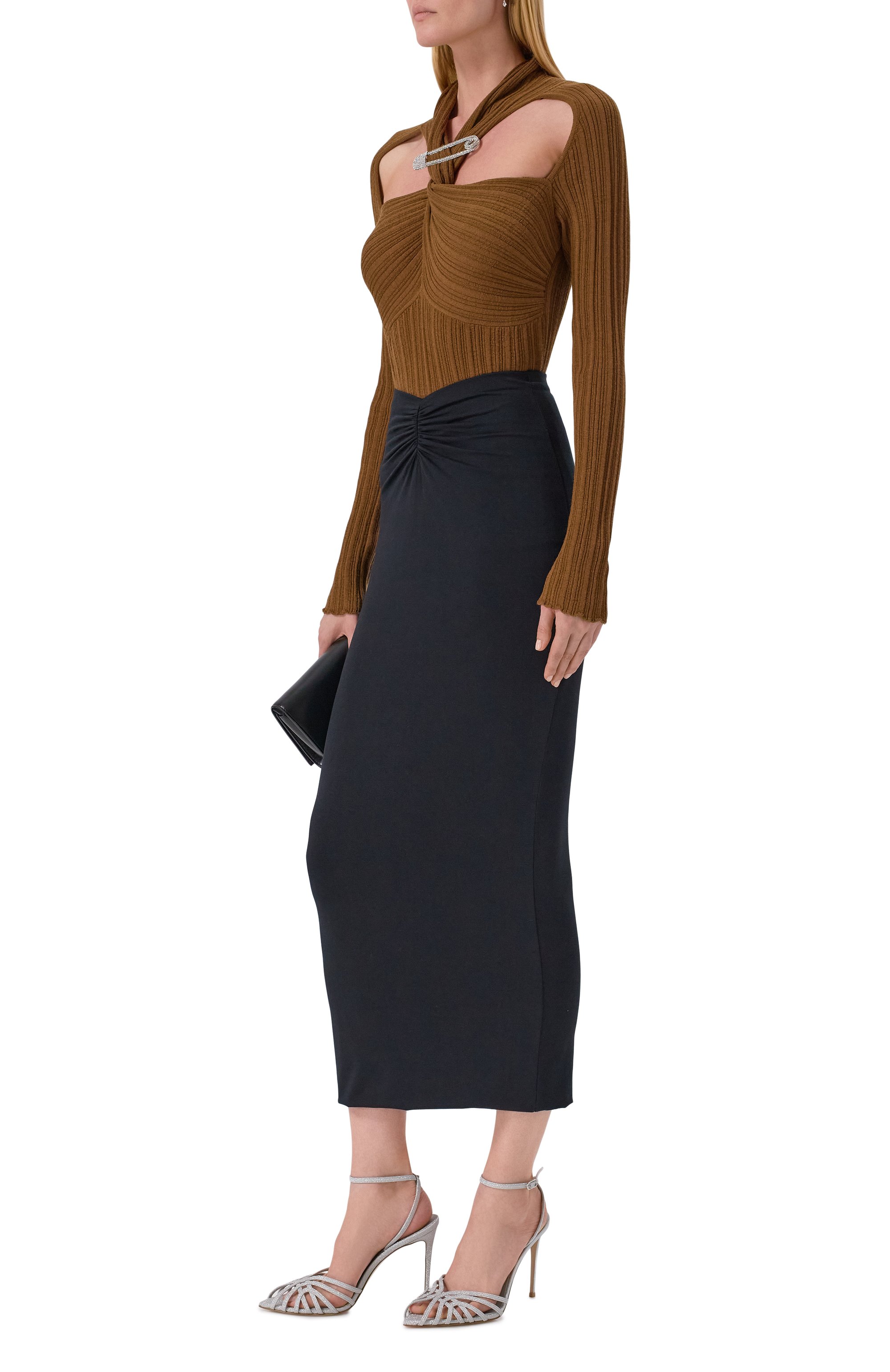 Юбка из вискозы THE ANDAMANE, арт. T180348A/TJV053, фото 2