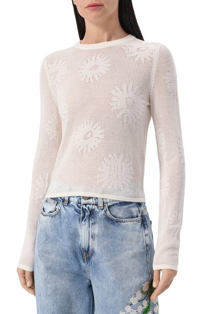 Хлопковый пуловер HUGO, арт. 50538238, фото 3