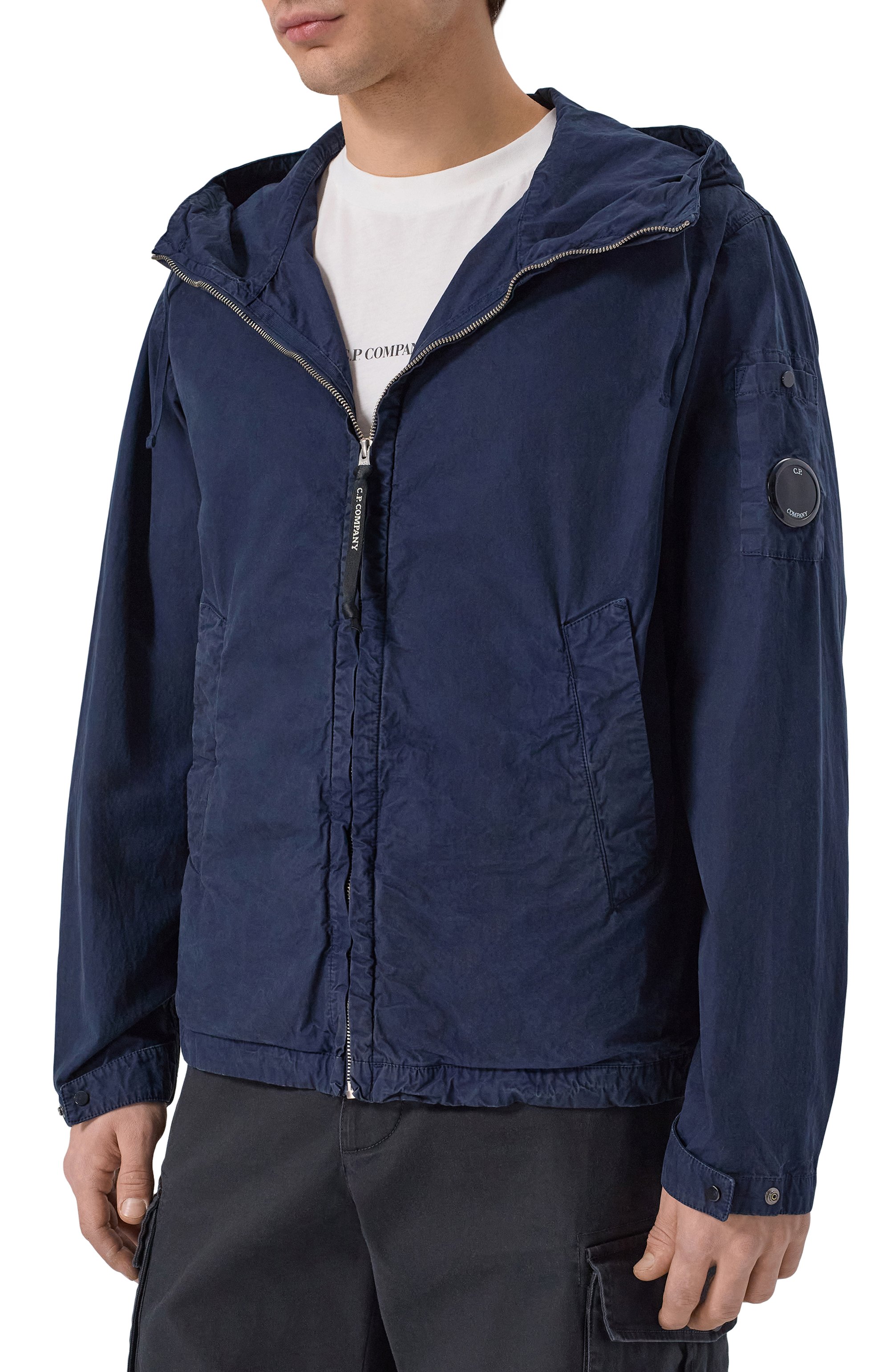 Хлопковая куртка C.P. COMPANY, арт. 20CM0W075A/110324G, фото 3