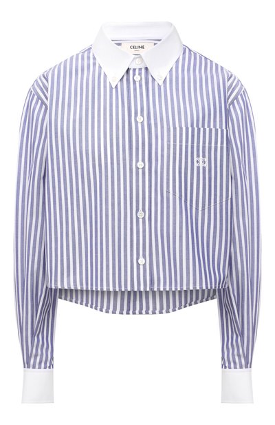 Женская хлопковая рубашка CELINE, арт. 2C6891710