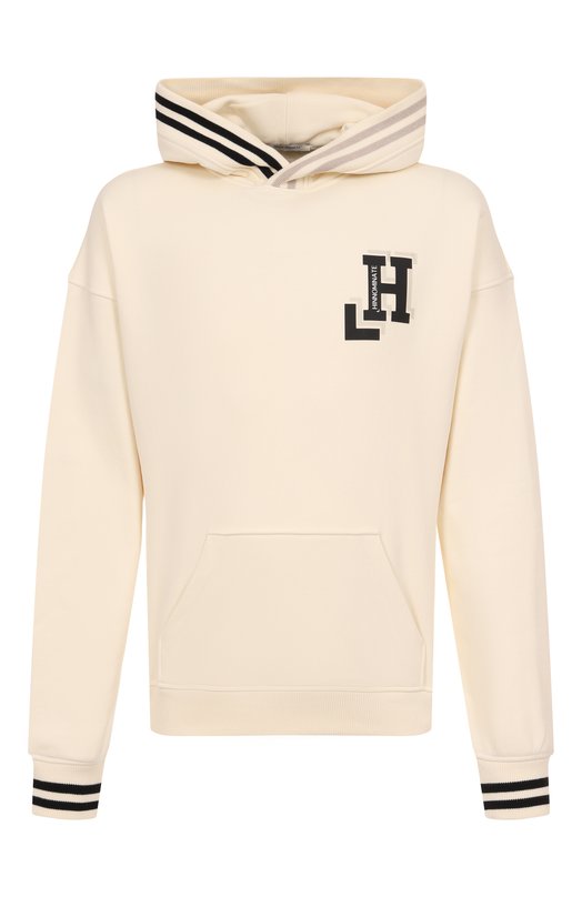 Хлопковое худи HINNOMINATE HMABM01440 Кремовый HMABM01440