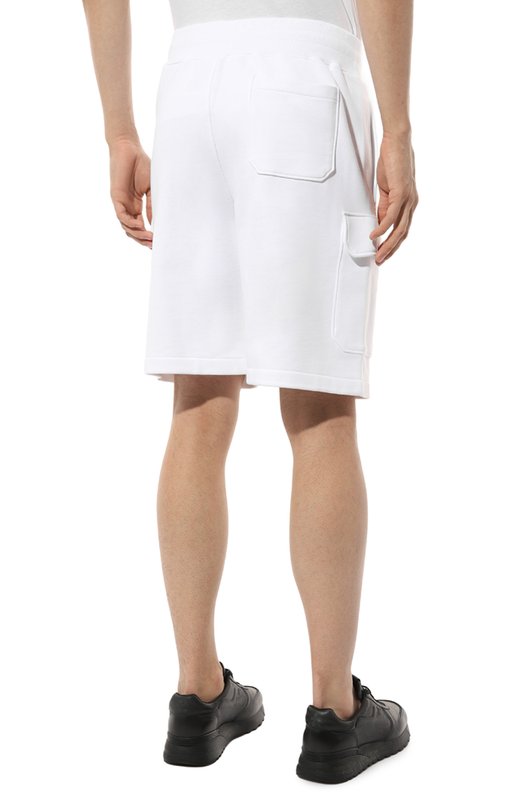 Хлопковые шорты Moschino Белый, фото 4