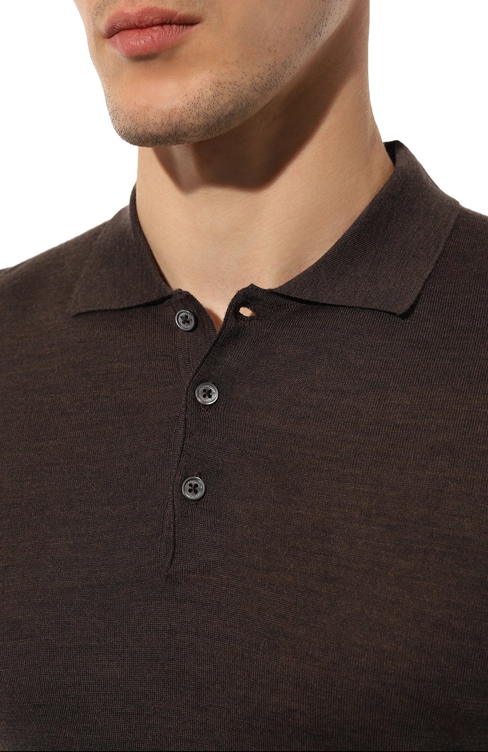 Шерстяное поло CORNELIANI, арт. 94M529-9425126, фото 5