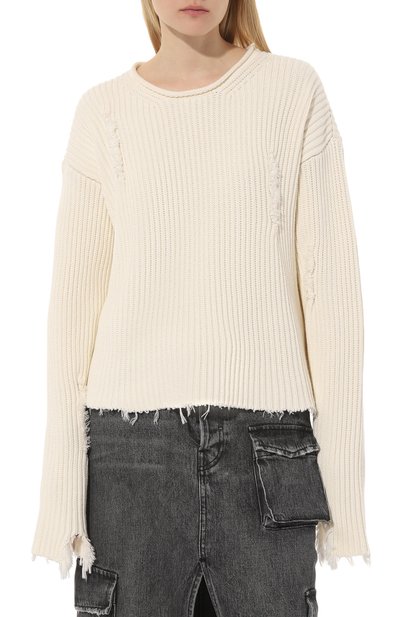 Свитер из хлопка и шерсти MM6, арт. S62HL0004/S18255, фото 3