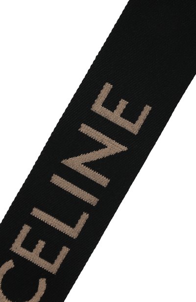 Текстильный ремень для сумки CELINE черного цвета по цене 54800 руб., арт. 49S012AEP, фото 3 Текстильный ремень для сумки CELINE, арт. 49S012AEP, фото 3