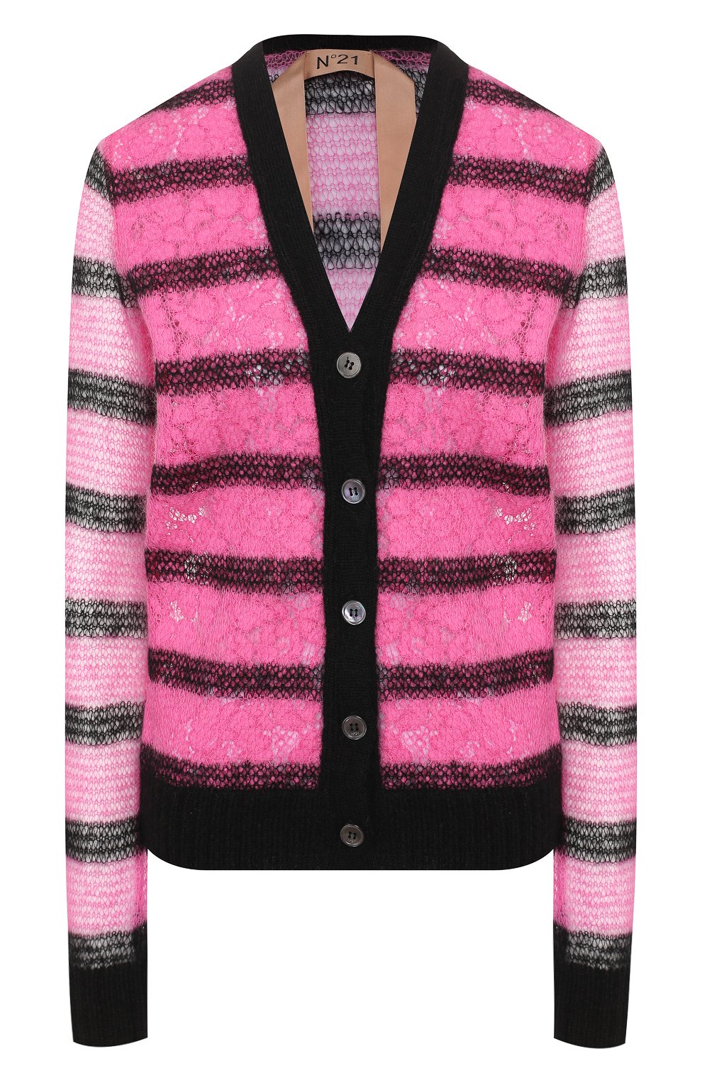 Кардиган N21 фуксия цвета по цене 54650 руб., арт. 20E N2P0/A027/7086, фото 1 Кардиган N21, арт. 20E N2P0/A027/7086, фото 1