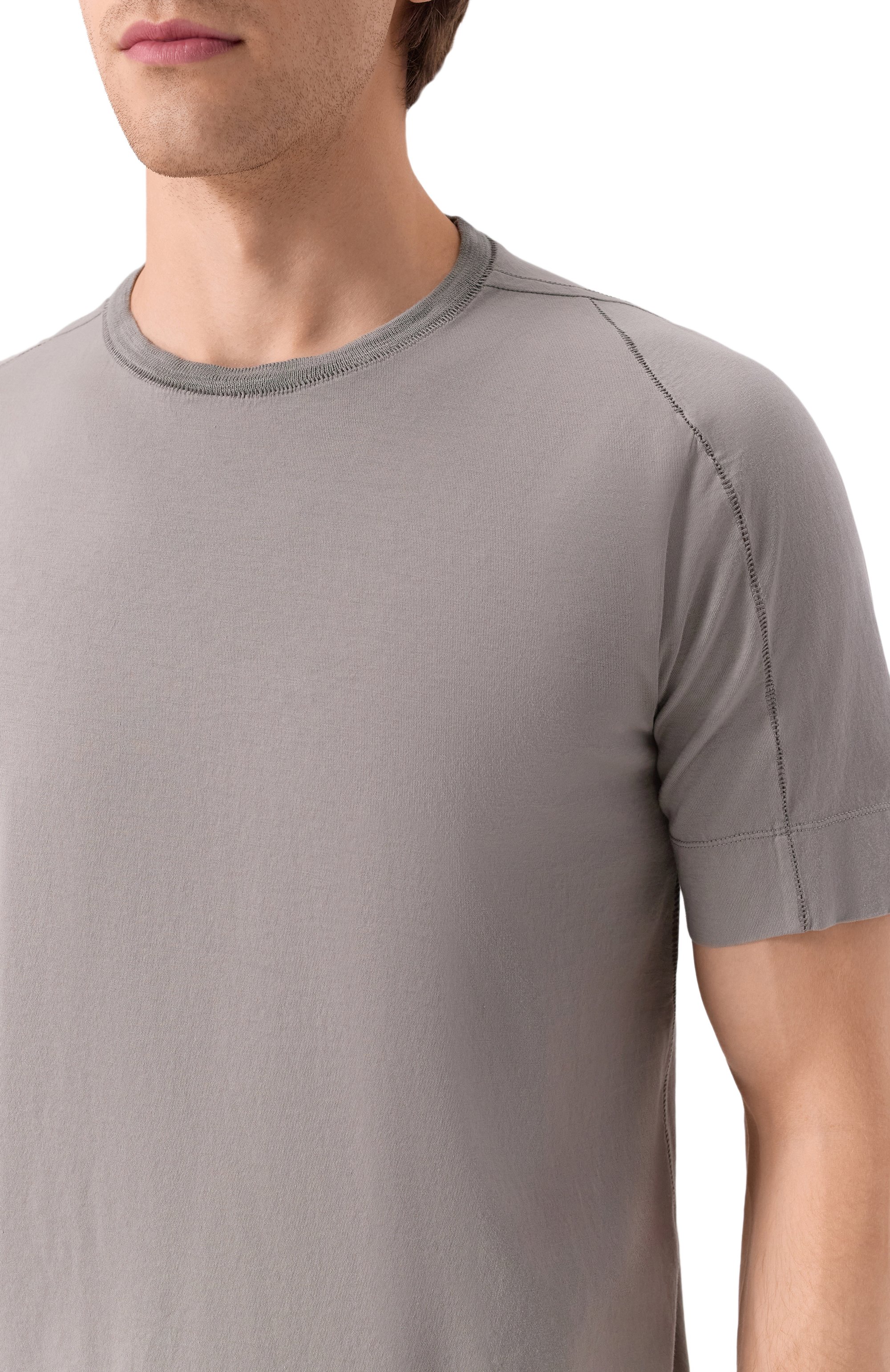 Хлопковая футболка TRANSIT, арт. CFUTRZ1360, фото 5