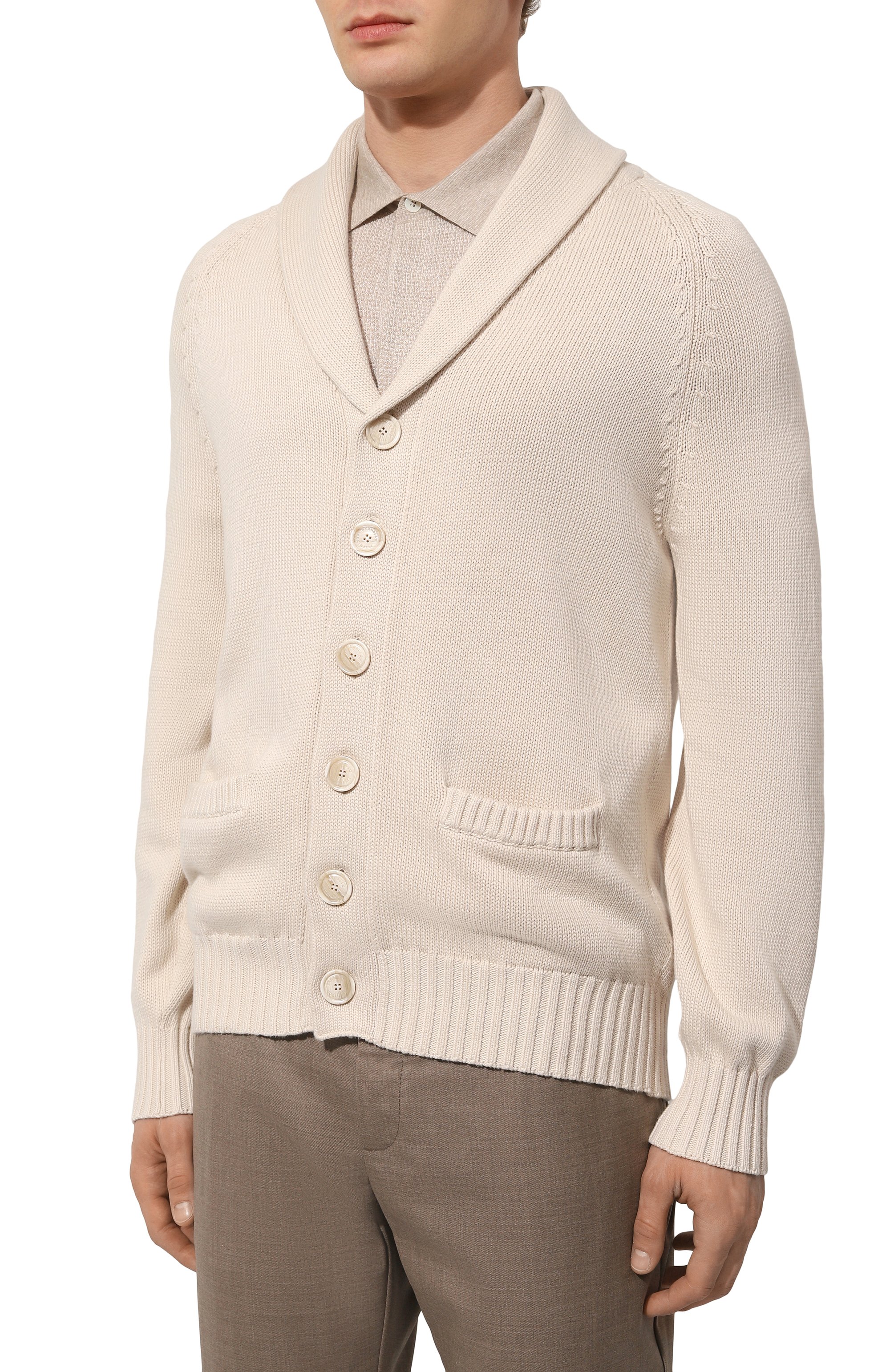 Хлопковый кардиган BRUNELLO CUCINELLI, арт. M2859916, фото 3