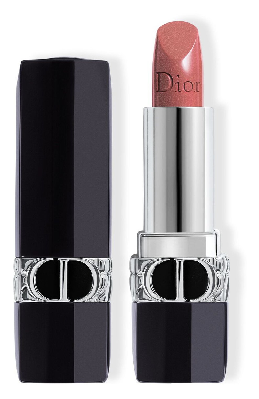 Помада для губ с металлическим финишем rouge dior metallic lipstick, оттенок 100 естественны й (3.5g) DIOR, арт. C017300100, фото 1