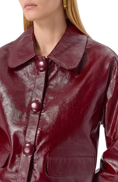 Кожаная куртка SELF-PORTRAIT, арт. PF25091JBU, фото 5