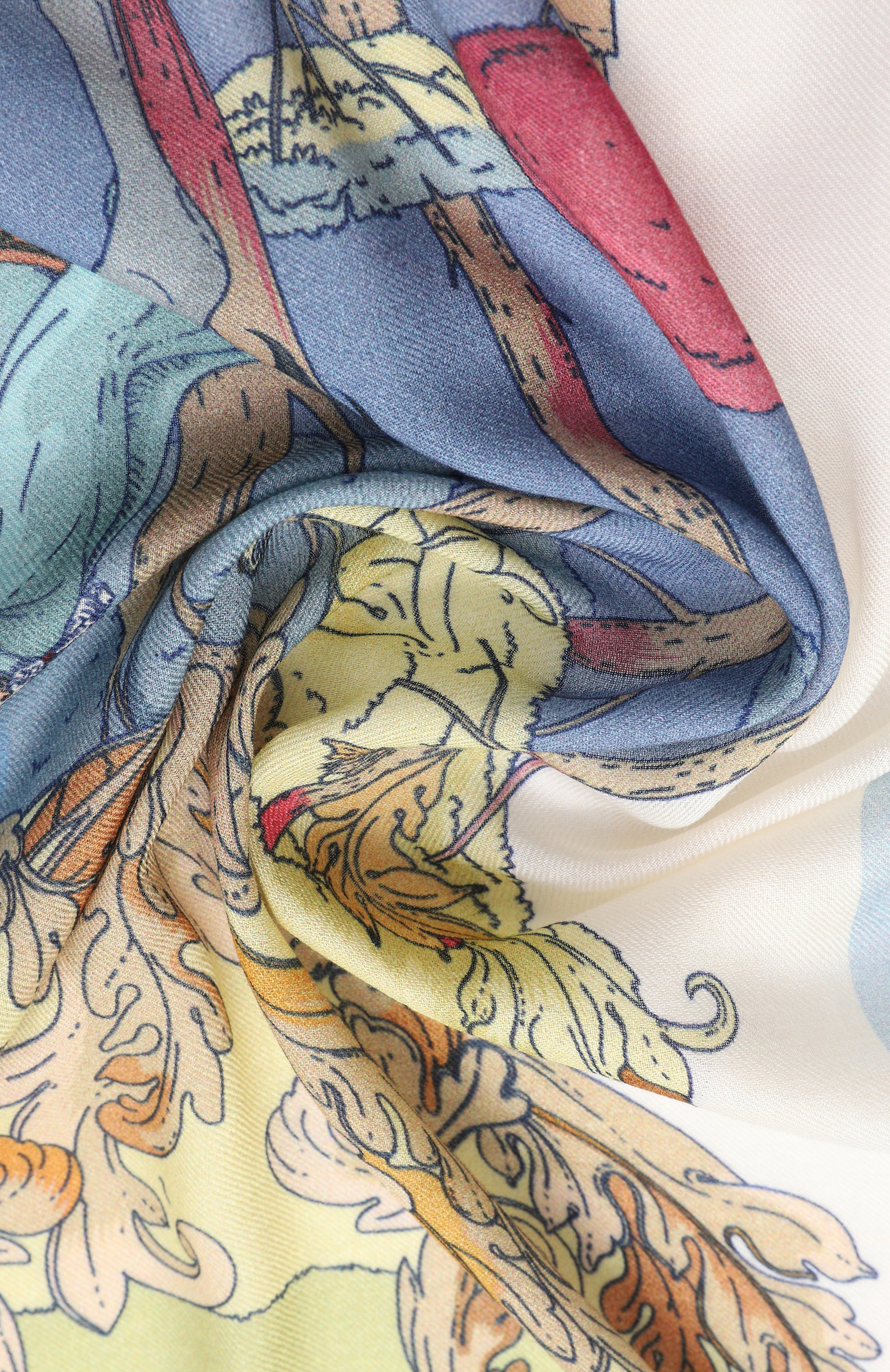 Шаль царская охота GOURJI, арт. 911689/61117, фото 3