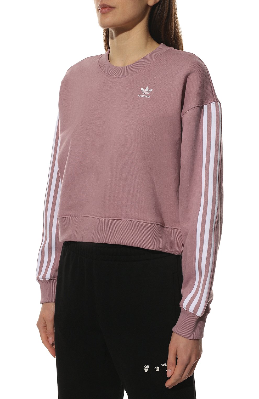 Хлопковый свитшот ADIDAS ORIGINALS, арт. HC2027, фото 3