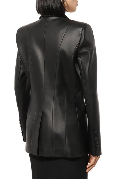 Кожаный жакет NINA RICCI, арт. 24AUVE018LB0072, фото 4