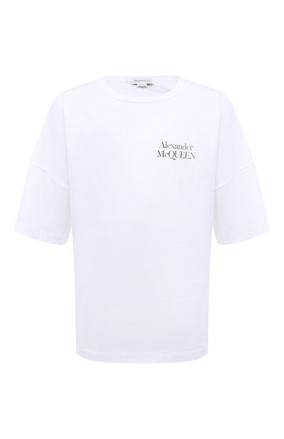 Хлопковая футболка ALEXANDER MCQUEEN, арт. 750655, фото 1