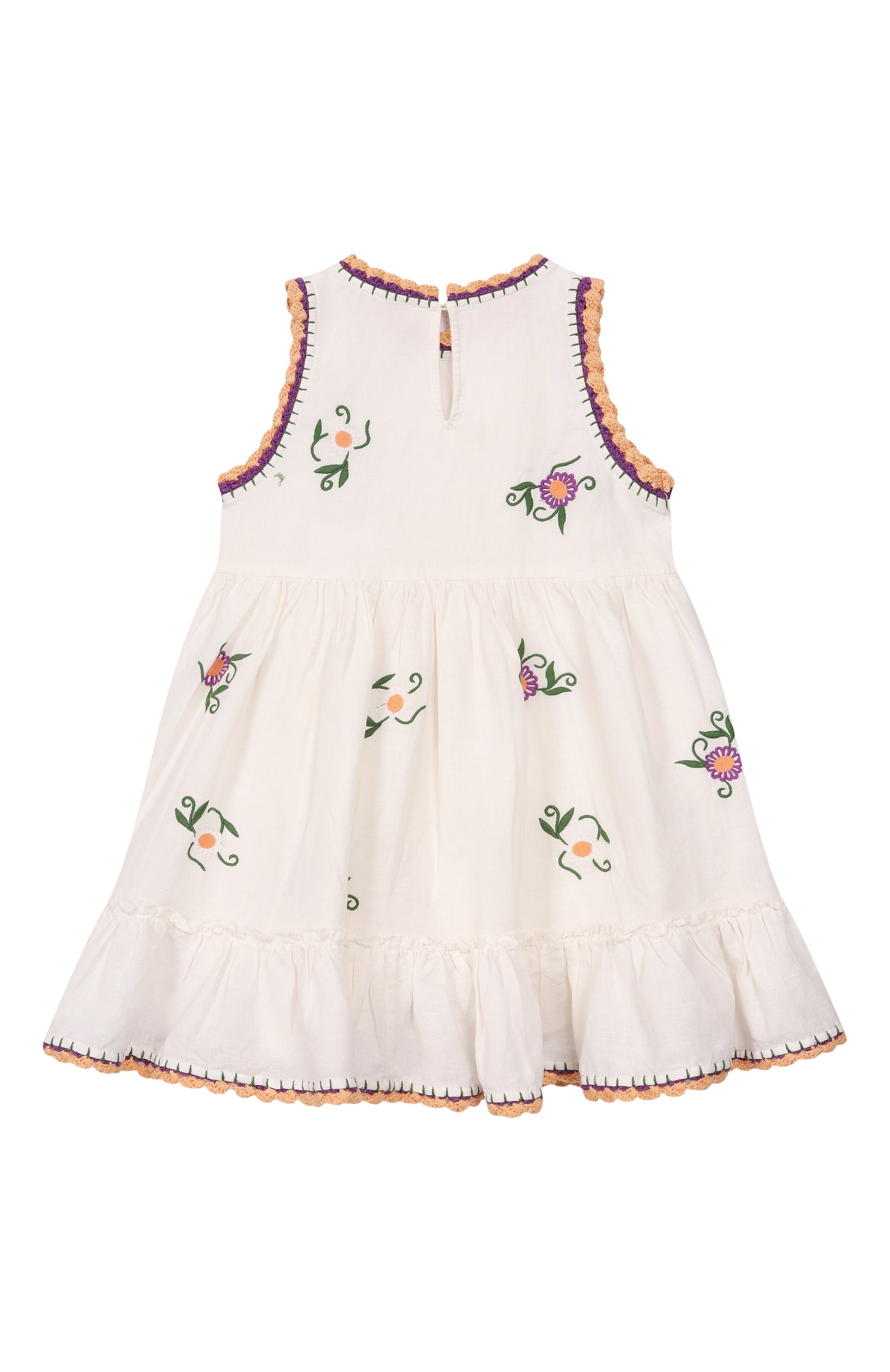 Платье изо льна и хлопка STELLA MCCARTNEY, арт. TY1E62, фото 2