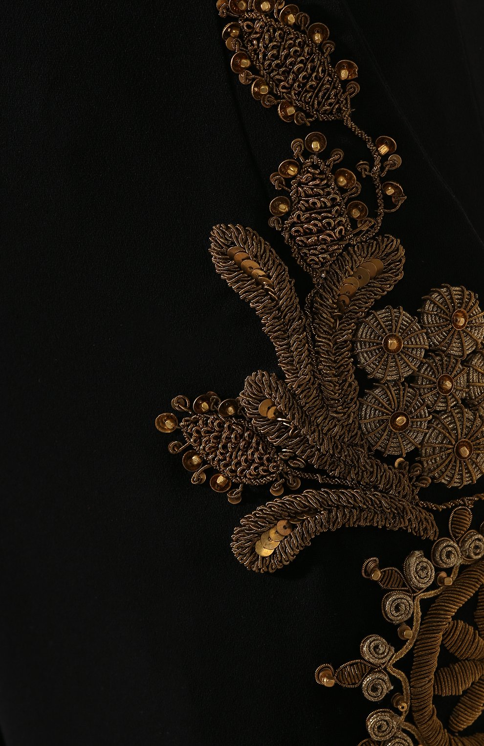 Брюки DRIES VAN NOTEN черного цвета по цене 152000 руб., арт. 201-30909-9180, фото 5 Брюки DRIES VAN NOTEN, арт. 201-30909-9180, фото 5