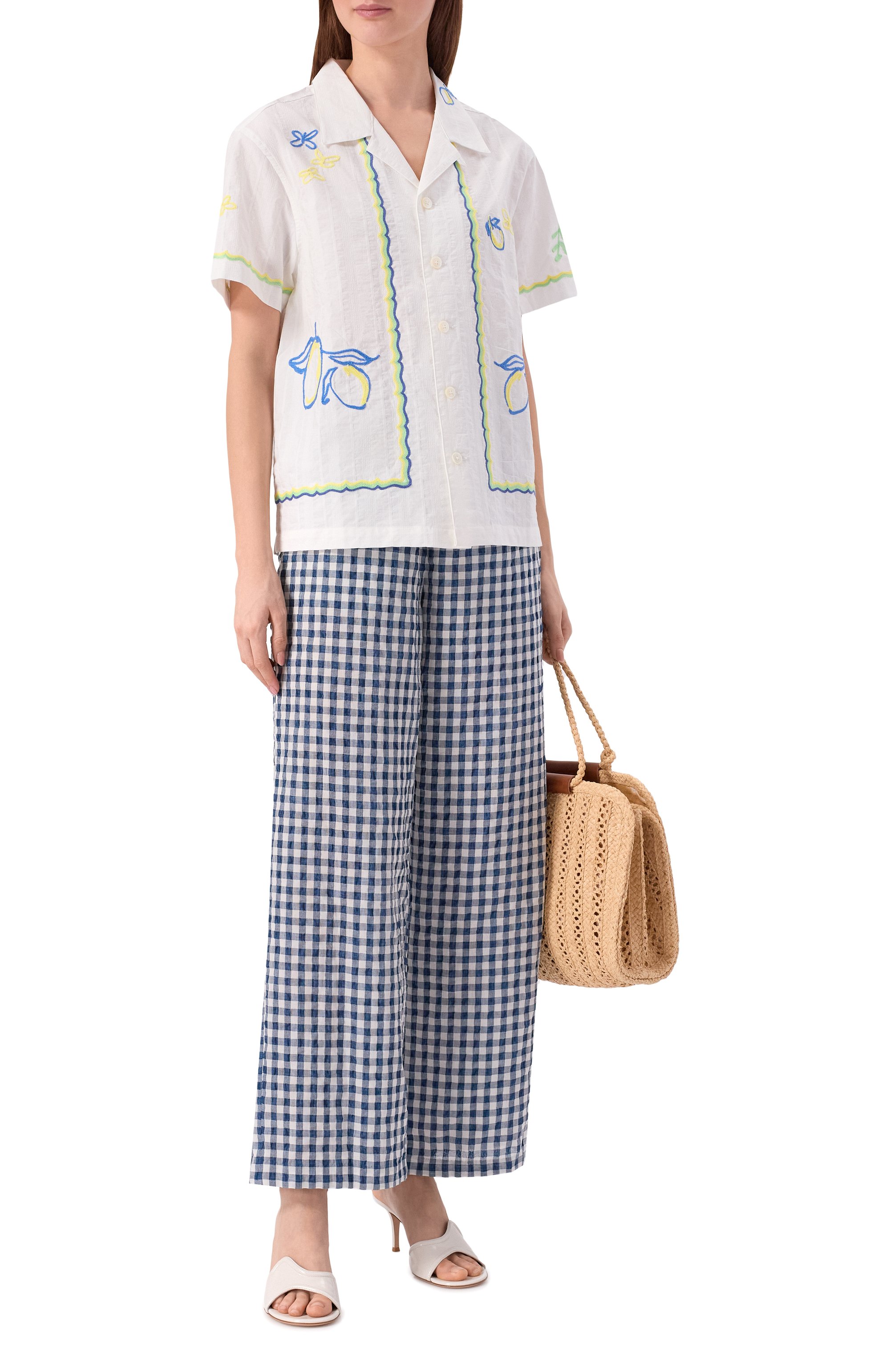 Хлопковая рубашка DUNST, арт. UDSH6B121Y1, фото 2