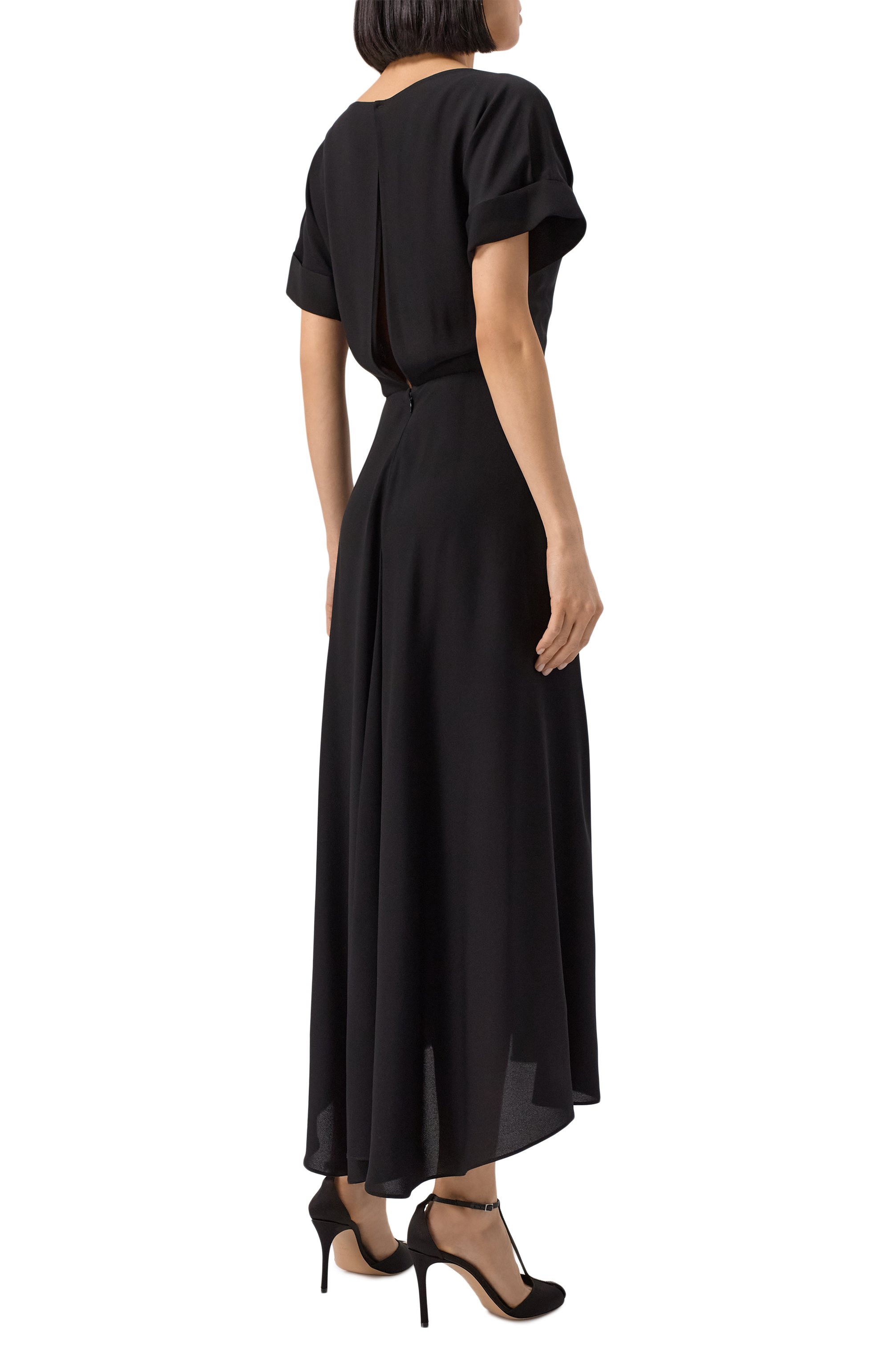 Шелковое платье GIORGIO ARMANI, арт. GW001318/TE10814, фото 4