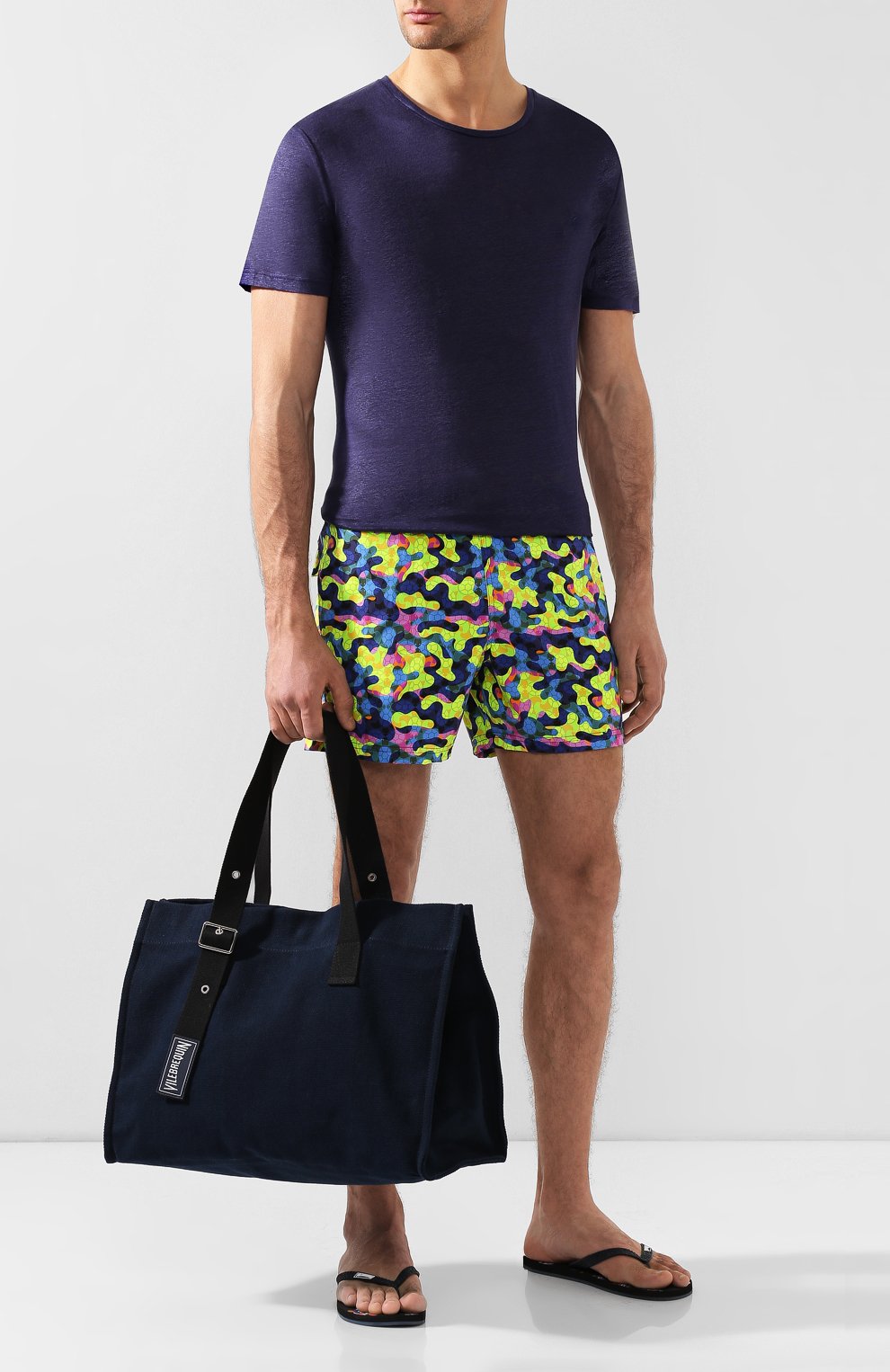 Текстильная пляжная сумка VILEBREQUIN, арт. BSUE9103, фото 2