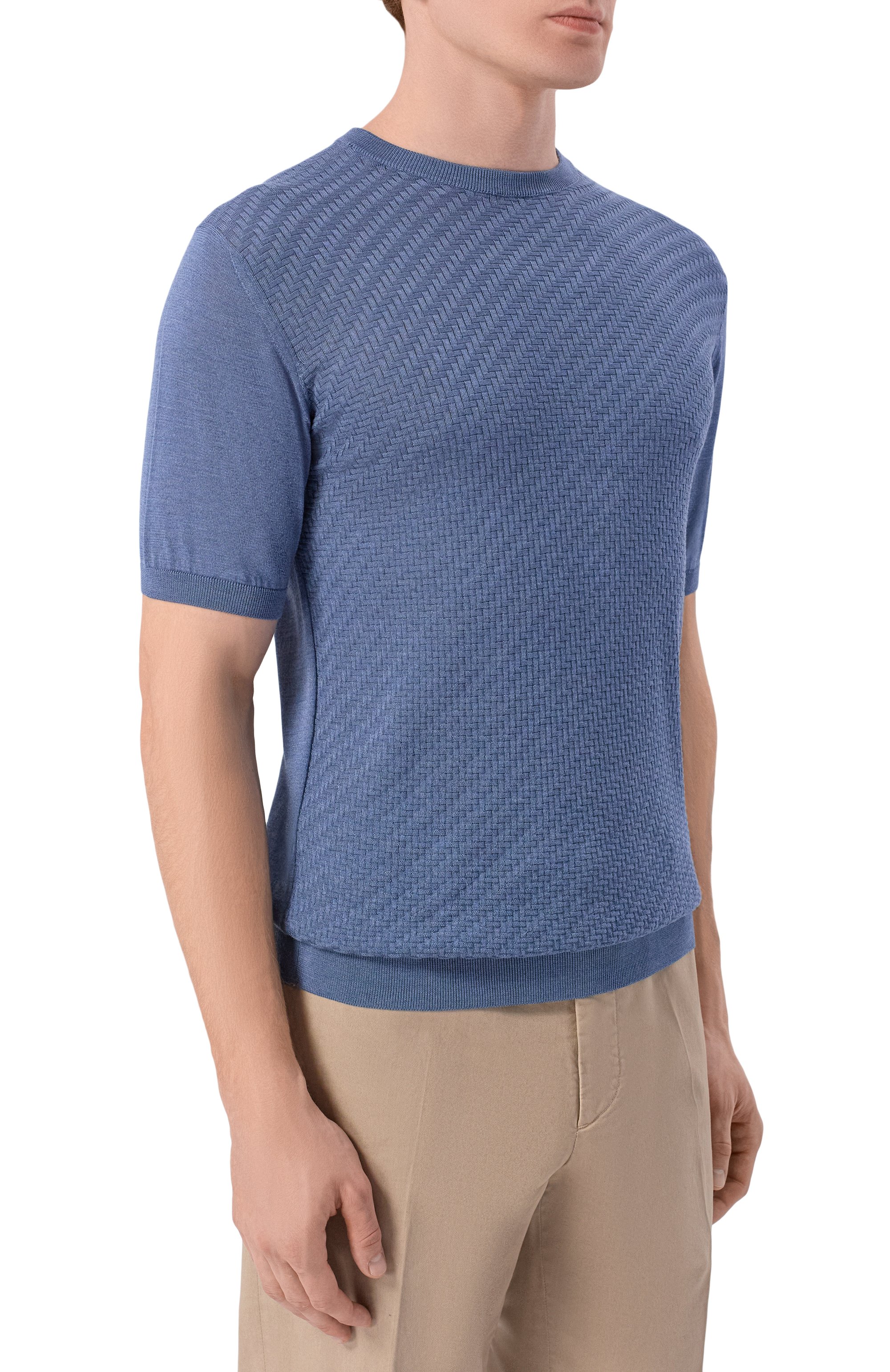 Шелковый джемпер ANDREA CAMPAGNA,  арт. SU26SE350-00/FSE26, фото 3