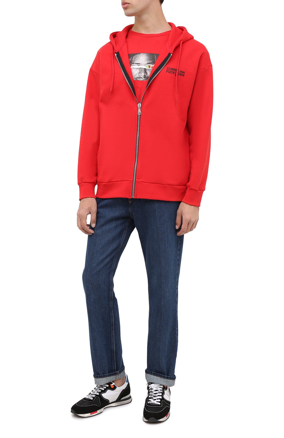 Хлопковая толстовка COMME DES FUCKDOWN, арт. CDFU964, фото 2
