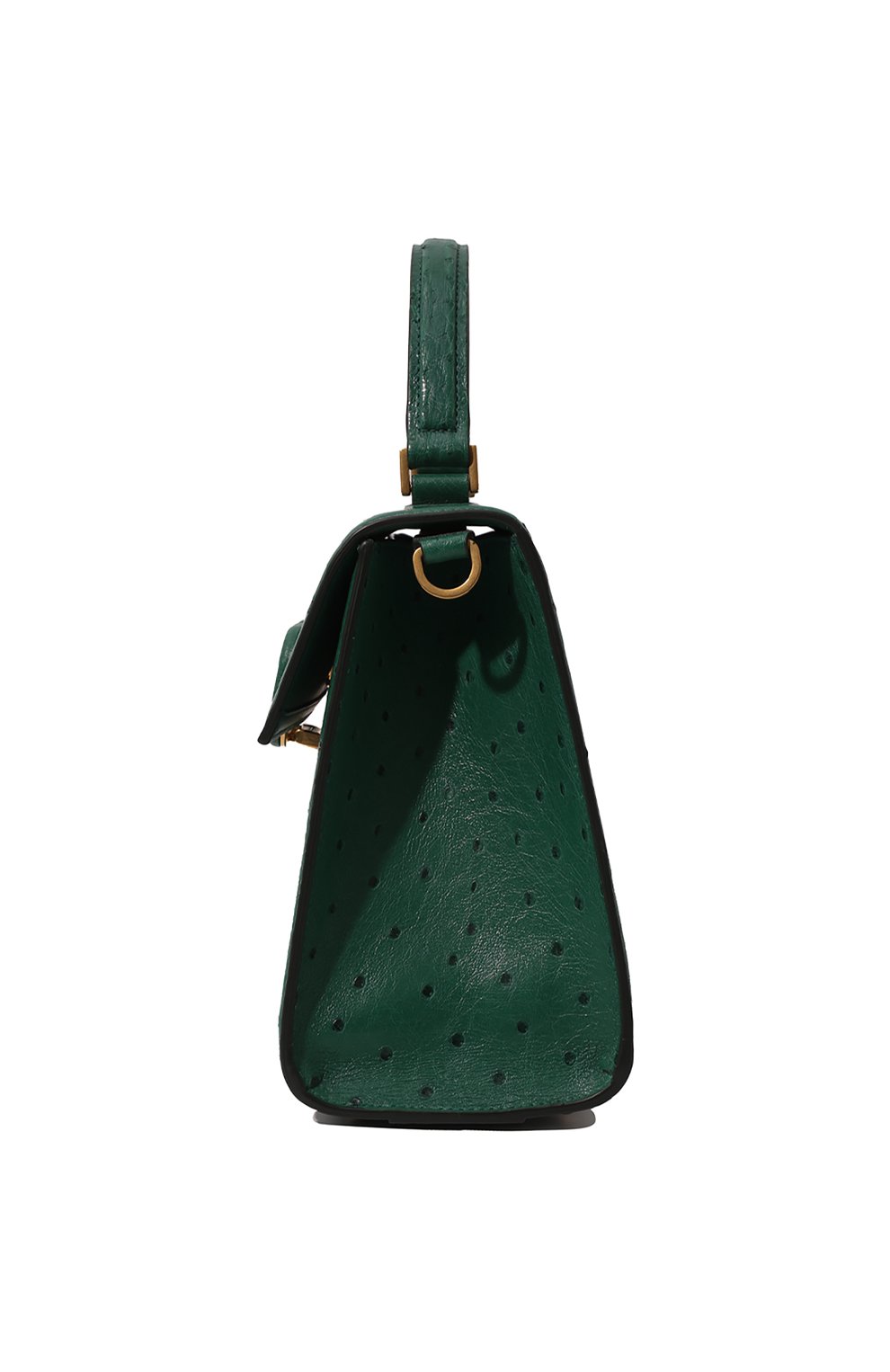 Сумка vsling medium из кожи страуса VALENTINO, арт. XW2B0J20/WKF, фото 4