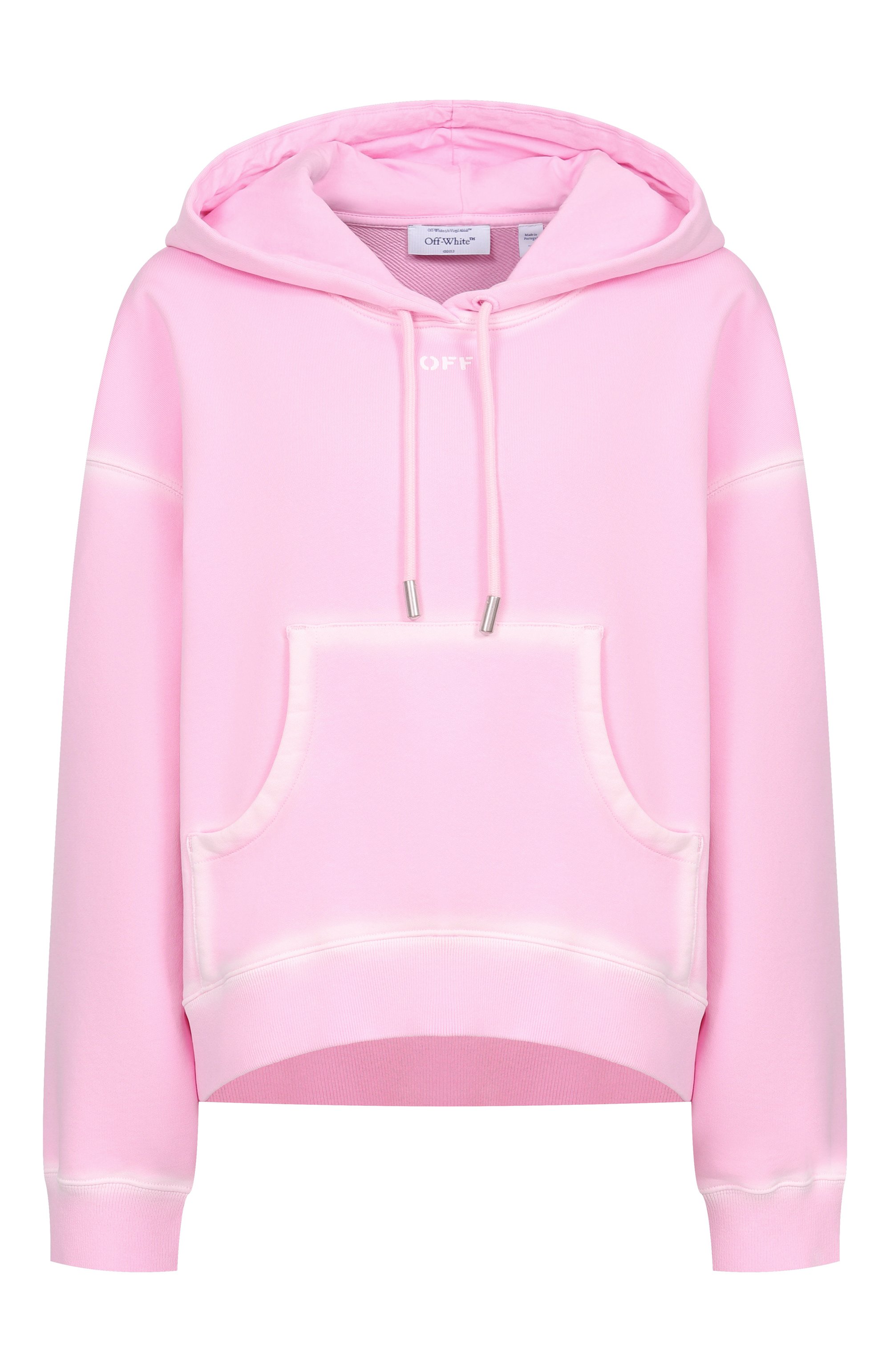 Хлопковое худи OFF-WHITE, арт. 0WBB058S26FLE002, фото 1