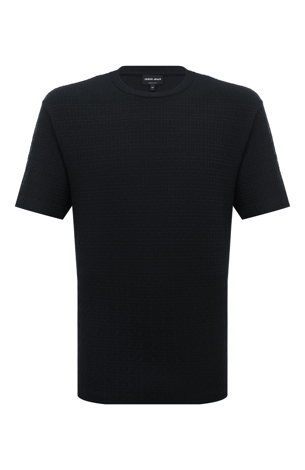 Футболка из вискозы и кашемира GIORGIO ARMANI, арт. 3DSM71/SJGUZ, фото 1