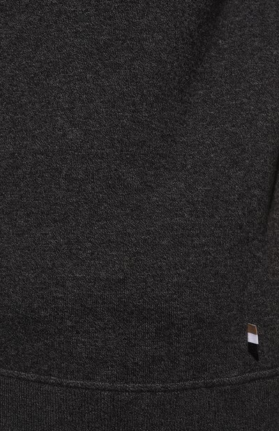 Худи из хлопка и шерсти BOSS, арт. 50482648, фото 5