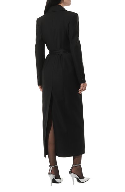 Шерстяное платье GOOROO черного цвета по цене 138780 руб., арт. D007S-3000-900-S23, фото 4 Шерстяное платье GOOROO, арт. D007S-3000-900-S23, фото 4