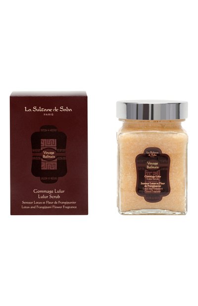 Кокосово-рисовый гоммаж "лотос и франжипани" (300g) LA SULTANE DE SABA, арт. 3700448603838, фото 4