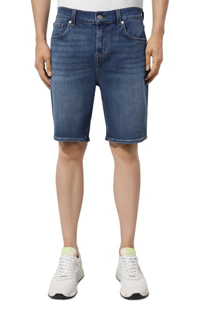 Джинсовые шорты 7 FOR ALL MANKIND, арт. JSSRA500VI, фото 3