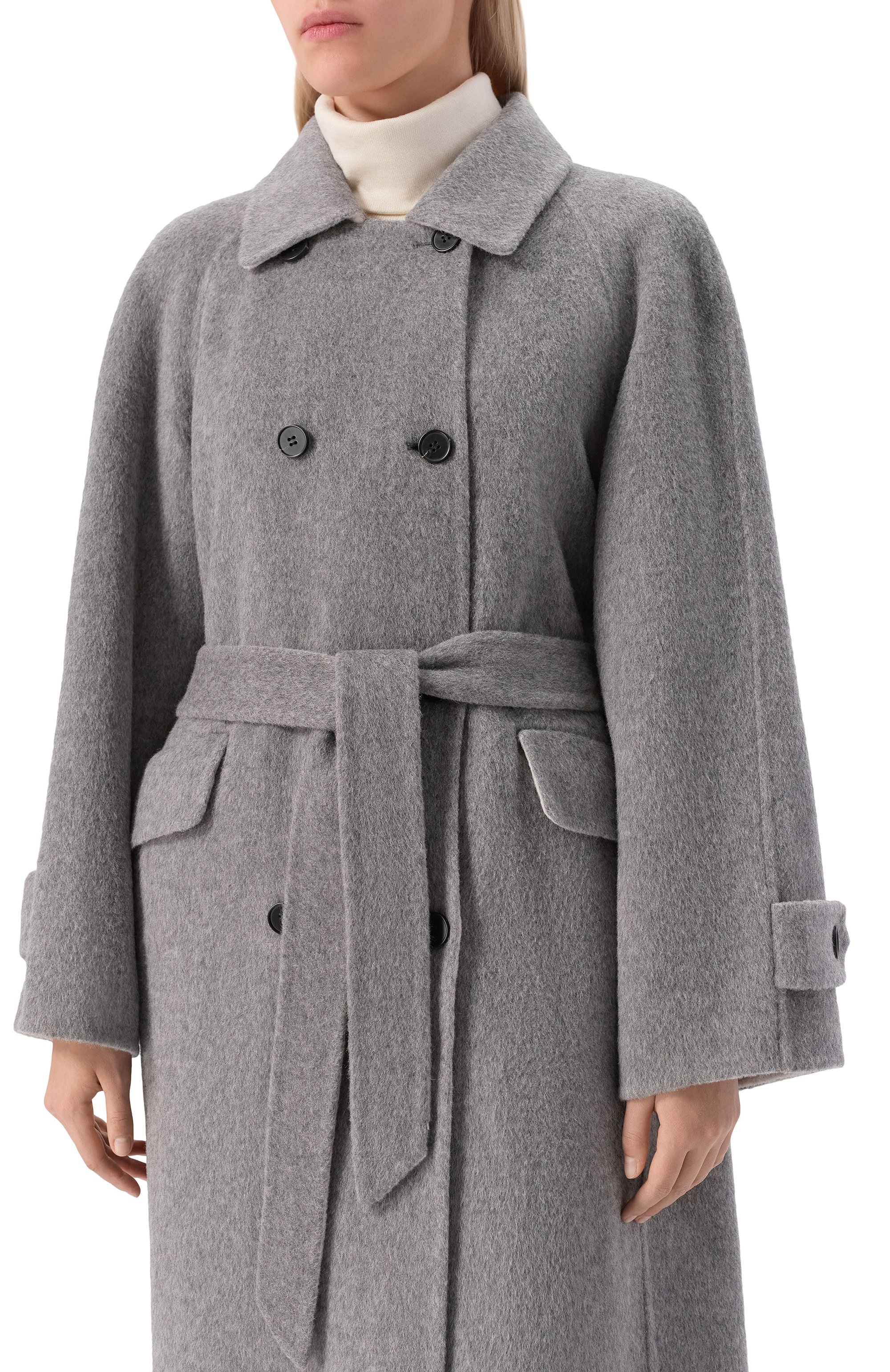 Шерстяное пальто BEATRICE .B, арт. 25FA2630D0UBLEBI, фото 5