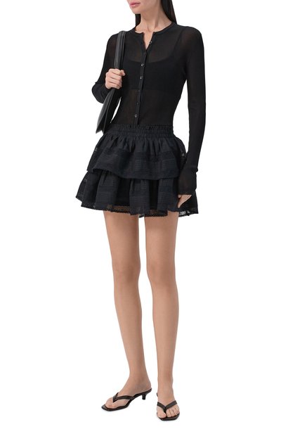 Женская хлопковая юбка LOVE SHACK FANCY, арт. LS002-289